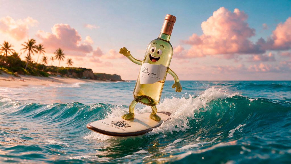 El vino no se va de vacaciones Bodegas Olabarri